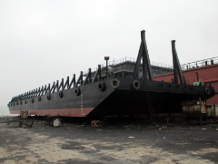Brand new 180ft Deck Cargo Barges for A.M.S. Tugs and Barges' Asian fleet